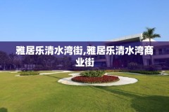 雅居乐清水湾街,雅居乐清水湾商业街