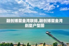融创博鳌金湾联排,融创博鳌金湾别墅户型图
