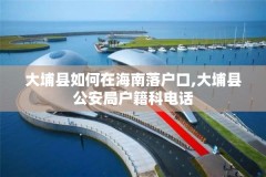 大埔县如何在海南落户口,大埔县公安局户籍科电话