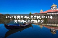 2021年海南海花岛房价,2021年海南海花岛房价多少
