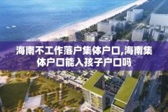 海南不工作落户集体户口,海南集体户口能入孩子户口吗