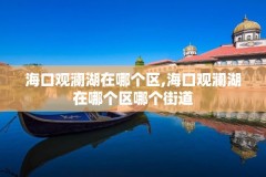 海口观澜湖在哪个区,海口观澜湖在哪个区哪个街道