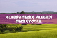 海口到融创博鳌金湾,海口到融创博鳌金湾多少公里