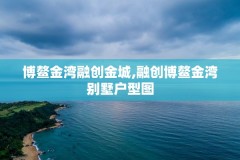 博鳌金湾融创金城,融创博鳌金湾别墅户型图