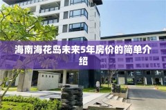 海南海花岛未来5年房价的简单介绍