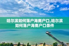 哈尔滨如何落户海南户口,哈尔滨如何落户海南户口条件