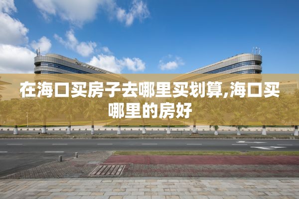 在海口买房子去哪里买划算,海口买哪里的房好