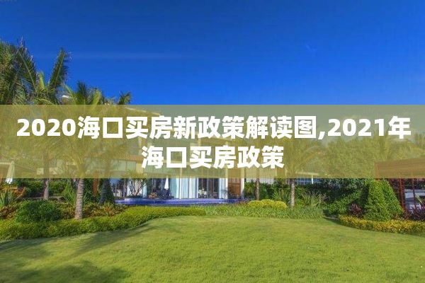 2020海口买房新政策解读图,2021年海口买房政策
