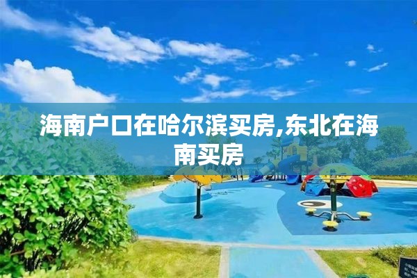 海南户口在哈尔滨买房,东北在海南买房