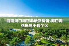 海南海口海花岛最新房价,海口海花岛属于哪个区