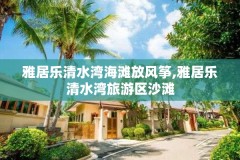 雅居乐清水湾海滩放风筝,雅居乐清水湾旅游区沙滩