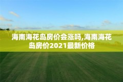 海南海花岛房价会涨吗,海南海花岛房价2021最新价格