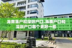 海南落户和深圳户口,海南户口和深圳户口哪个更好一些